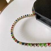 Heart-Shaped Love rhinestone evening bag handbag