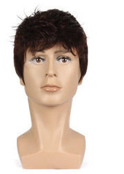 Young man's wig, Young man's hair, New Men's Synthetic Natural Wig