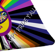 Happy Pride Y'All Tote Bags with Inner Zippered Pocket 15