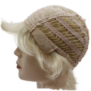 European And American Men's Wig 613 Light Golden Short Curly Hair