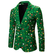 Christmas Tree Clothing Suit  Coat, Strung Christmas Lights Christmas Jacket