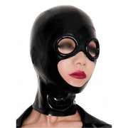 Latex Hood Mask Men And Women Latex Suffocation