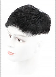 Korean Style Handsome Real Hair Fashion Hot Fluffy Natural Wig