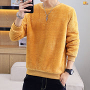 Men's Crew Neck Plus Size Base Shirt Jacket