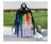 Rainbow Pride Back pack, Gay Pride l School Bag Canvas Back pack