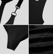 Gay Men's bodysuit, Comfortable Homewear New Men Sexy Leisure Rompe