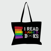 Rainbow Gay Pride  Canvas Tote Bags with Inner Zippered Pocket 14