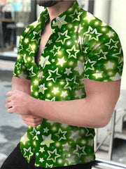 Plus Size Men's Fashion Casual Shirt