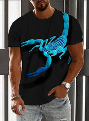 Men's T-shirt Summer 3d Muscle Digital Printing