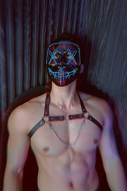 Male Model Decorative Straps Fashion Strap Muscle