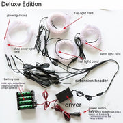 Fluorescent Dance Performance Wear Props LED Shiny Clothes