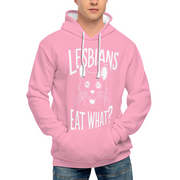 Gay Pride Lesbian Hoodie Lesbians Eat What? Hoodie, Gay Pride Hoodie