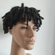 Black Hair Perm Dreadlocks Wig Hat Wearing Hair Piece