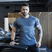 Men's Short Sleeve Men's Muscle Fitness