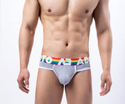 Gay Pride Rainbow  Sexy Men's  Underwear Briefs