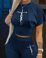 Gay Pride Mount Print Workout Fashion Print Suit Women