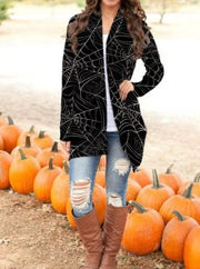 Halloween Theme Printed Coat Small Cardigan