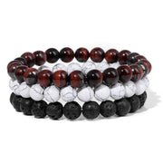 Natural Stone Bead Bracelet For Women