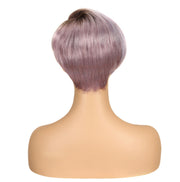 Drag Queen Wig, Drag Wig, Wig Short Hand Woven Lace Color Real Hair Headgear Women