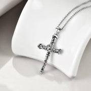Celtic Cross Necklace for Men Sterling Silver Gifts for Men Women