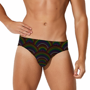 Men's Gay Pride Swimsuit, Pride Swimsuit, Gay Pride Men's Bikini, Gay Pride Swim trunks, Gay pride Men's swimwear