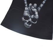 TN Women's Sign of the Horns Criss Cross Back Tank Top