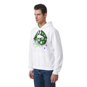St. Patrick's Day Men's Hoodie With Double-side Print Hood