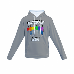 Gay Pride Hoodie, Pride Hoodie. Gay Bottom Hoodie, LGBTQ Hoodie, Gay Man Hoodie, Rainbow Hoodie