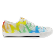 Gay Pride Lips Canvas Shoes Low Top Sneakers Comfortable Walking Flats Shoes