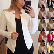 TN Fashion Women's Commuter Coat Solid Blazer Formal Suit