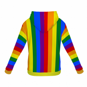 Gay Pride Hoodie, Baja Style  Hoodie, Mexico Hoodie, Pride Hoodie, Gay Man Hoodie, Lesbian Hoodie, Rainbow Flag Hoodie, LGBTQ Hoodie, Queer