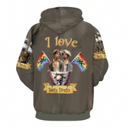 Gay Pride Hoodie, Halloween Hoodie, Pride Hoodie, Pirate Hoodie, LGBTQ Hoodie, Gay Man Hoodie, Queer Hoodie, Hoodie with pockets