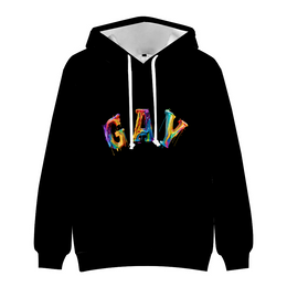Gay Hoodie, Rainbow Hoodie, Gay Pride Hoodie, LGBTQ Hoodie, Gay Man Hoodie, Lesbian Hoodie, Pride Hoodie,  Anime Hoodie, Women's Hoodie, Men's Hoodie, Gay Pride, Show gay pride, Showyourgaypride.com