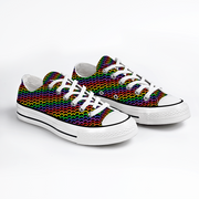 Gay Pride Rainbow Pride Shoes Unisex Low Top Canvas Shoes