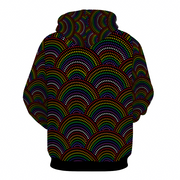 Gay Pride Hoodie African Rainbow Hoodie Lesbian Hoodie LGBTQ Hoodie Gay Man Hoodie Rainbow Flag Hoodie