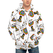 Pride Hoodie, Gay Pride Hoodie, Plush Hoodie, Ace in the Hole Hoodie, Rainbow Pride Hoodie, Gay Hoodie, Hoodie, LGBTQ Hoodie, Queer Hoodie