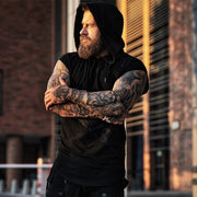 Men Bodybuilding Tank Top sleeveless Hoodie Sweatshirt Summer Gyms Fitness Workout Casual Fashion Singlet Vest Crossfit Clothing - Showyourgaypride.com