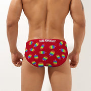 gay pride bikini, Men’s bikini swimwear, men’s swimwear bikini,  swim trunks, men’s swim trunks, twink, twink swim suit, men’s swimwear - Showyourgaypride.com