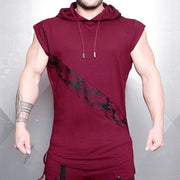 Men Bodybuilding Tank Top sleeveless Hoodie Sweatshirt Summer Gyms Fitness Workout Casual Fashion Singlet Vest Crossfit Clothing - Showyourgaypride.com