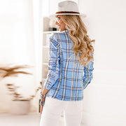 Women's Blazer - Women Blazer - Plaid Women's Blazer - Plaid Women Blazer - Blazer for women - Plaid Blazer for Women - Plaid - Plaid Blazer - Showyourgaypride.com