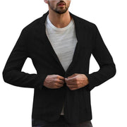 Men's Solid Casual Suit Coat Slim Fit Tuxedo Suit Blazers Business Tops - Showyourgaypride.com