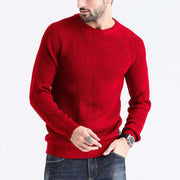 Men's Fashion Round Neck Knitwear Sweater Long Sleeve Pullover - Showyourgaypride.com