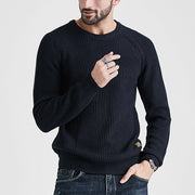 Men's Fashion Round Neck Knitwear Sweater Long Sleeve Pullover - Showyourgaypride.com