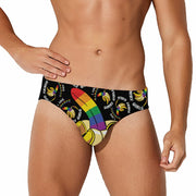Men’s bikini swimwear, gay pride men's bikini, men’s swimwear bikini,  men’s swim trunks, swim trunks, twink, twink swimsuit, men’s swimwear - Showyourgaypride.com