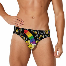 Men’s bikini swimwear, gay pride men's bikini, men’s swimwear bikini,  men’s swim trunks, swim trunks, twink, twink swimsuit, men’s swimwear - Showyourgaypride.com