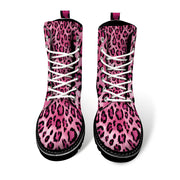 Custom Round Toe Boots Fashion Unisex All Over Print Shoes - Showyourgaypride.com