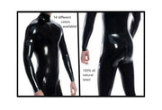 Latex Bodysuit, Latex Fetish, Rubber Fetish, Double Zip Shoulder, Anal Access Latex suit rubber fetish, leather fetish, Slutty Bodysuit