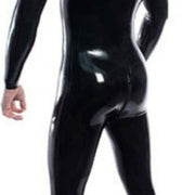 Latex Bodysuit, Latex Fetish, Rubber Fetish, Double Zip Shoulder, Anal Access Latex suit rubber fetish, leather fetish, Slutty Bodysuit