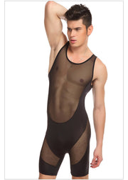 Gay Men's body suit, Men's body suit, Gay Men's mesh sexy body suit, Gay men mesh panty hose, Men's mesh bodysuit