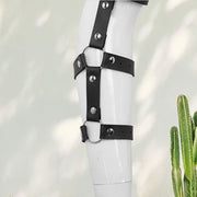 Men's Leather Arm Harness - Adjustable Shoulder Harness - Men's black harness - Fetish wear For Men - Gift for Him Gay Harness - Boyfriend - Showyourgaypride.com